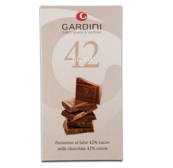 Gardini Cioccolato d'Autore 42 Blend Finissimo al Latte 80 gr