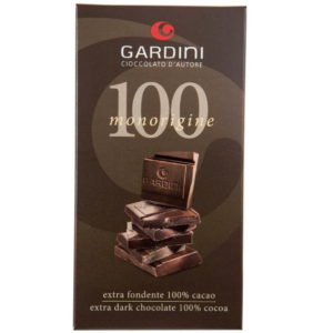 Gardini Cioccolato d'Autore 100 Monorigine Extra Fondente 100% cacao 80 gr