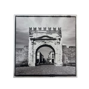 Quadretto in Forex Quadrato da appendere con Foto di Rimini "Arco d'Augusto"