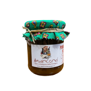 Amarcord La Romagna Salsa di Pomodori Verdi con Caviale di Lime Prodotto Artigianale 220 gr
