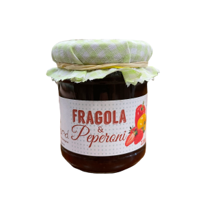 Amarcord La Romagna Salsa Fragola e Peperoni Prodotto Artigianale 220 gr