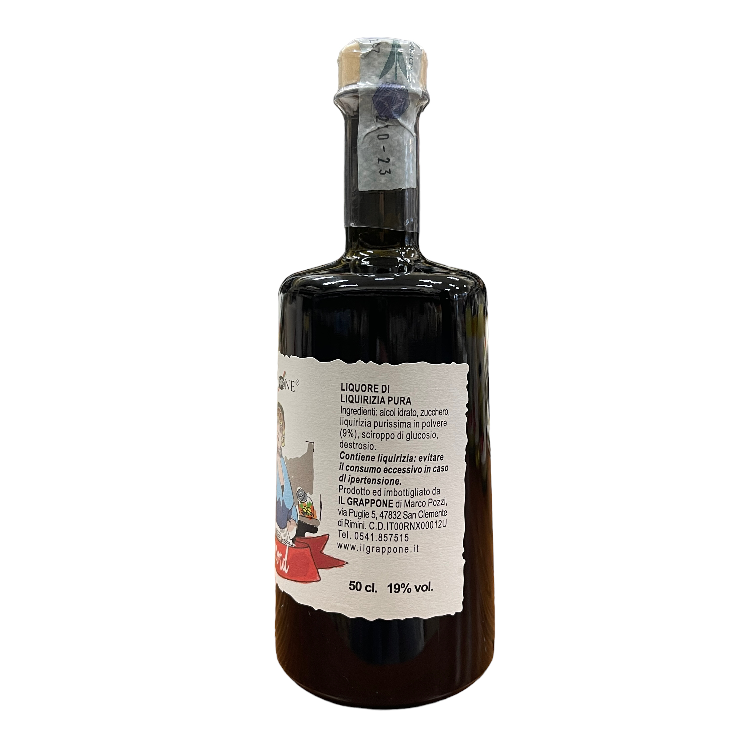 Il Grappone Amarcord Liquore di Liquirizia Pura 19% Vol. 50 cl