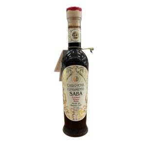Casanova1748 Condimento Alimentare SABA Mosto d'uva cotto Italiano 250 ml
